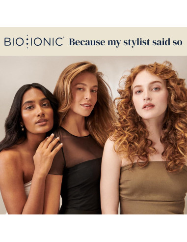 Plancha de Pelo Bio Ionic 10X 1" Calor Hidratante 232C