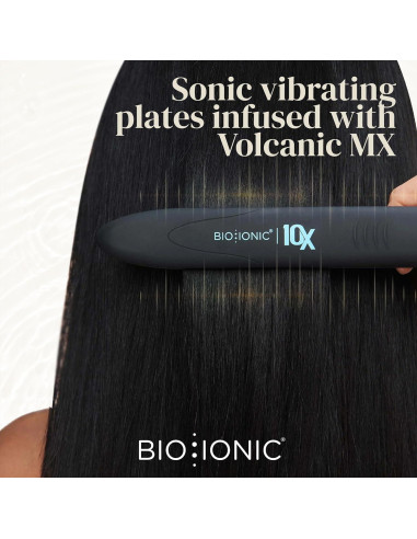Plancha de Pelo Bio Ionic 10X 1" Calor Hidratante 232C