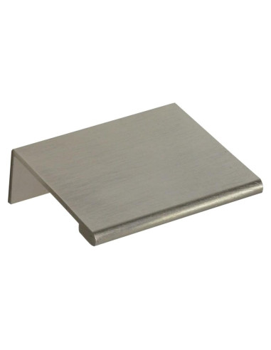 Tirador de borde CKP 51mm níquel satinado cepillado - 10 unidades