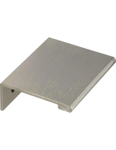 Tirador de borde CKP 51mm níquel satinado cepillado - 10 unidades
