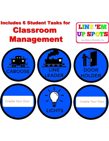 Puntos 'Em Up Abaco Brands | Calcomanías para Aula | Set 36