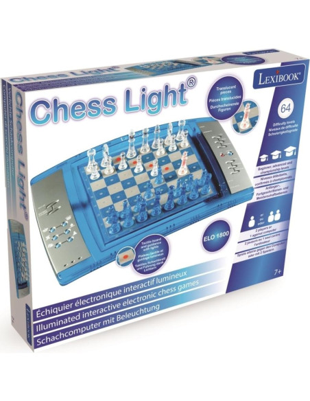 Juego de Ajedrez Electrónico Lexibook LCG3000US 64 Niveles
