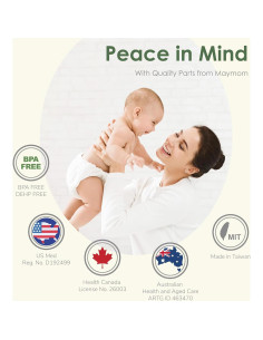 Cambiador de Rosca Maymom para Botellas de Boca Ancha 4pc 2