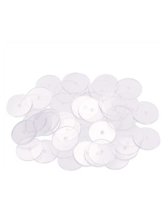 Almohadillas Discos Transparentes Penta Angel 50 Pcs 10mm