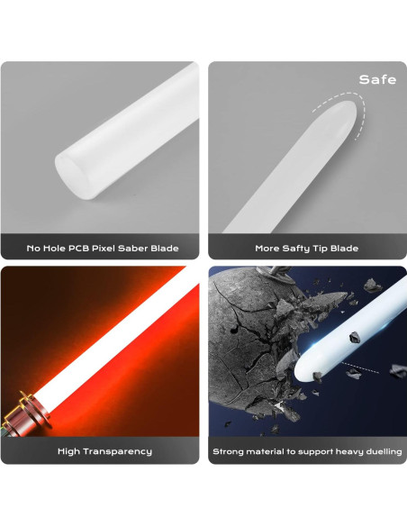 Cuchilla RGB DAMIENSABER 82 cm para Sable de Luz