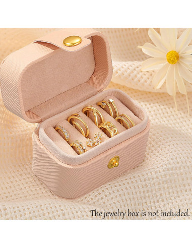 Conjunto 16 Pendientes Falsos Clip Oro 17KM Mujeres