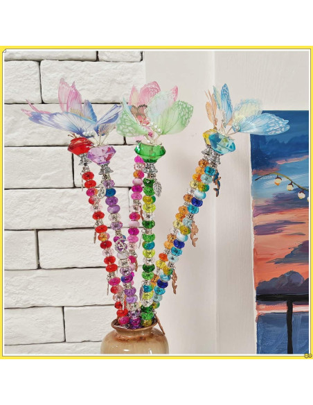 Kit de Estacas de Jardín ZSlactp 200 Pcs Decorativas