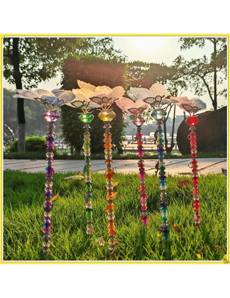 Kit de Estacas de Jardín ZSlactp 200 Pcs Decorativas