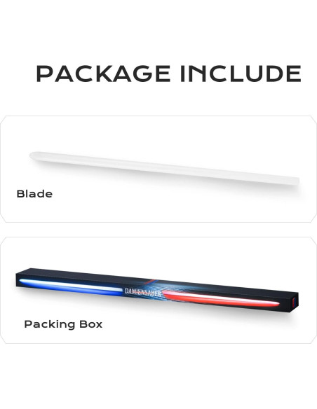 Cuchilla RGB DAMIENSABER 82 cm para Sable de Luz