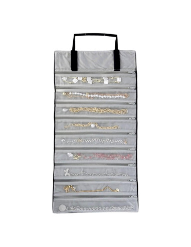 Estuche de Viaje Joyería UnionPlus Terciopelo 9 Rejillas