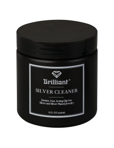 Limpiador de Joyería de Plata Brillante 226.8 g - Rápido
