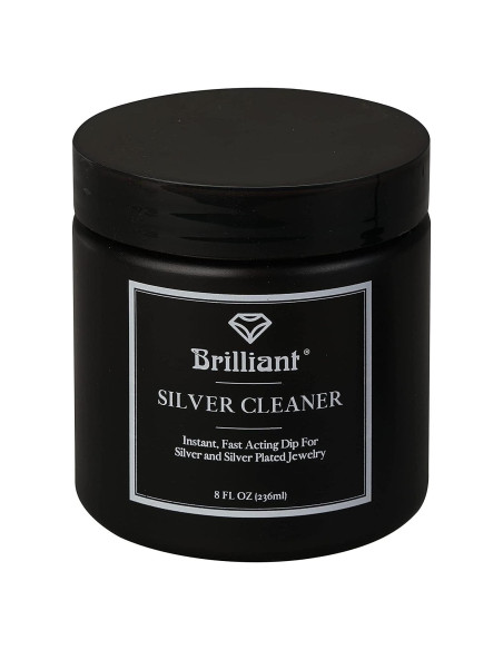 Limpiador de Joyería de Plata Brillante 226.8 g - Rápido