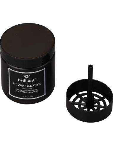 Limpiador de Joyería de Plata Brillante 226.8 g - Rápido