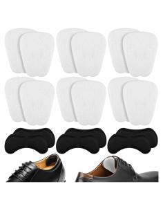 6 Pares Almohadillas para Talón y Lengua FWUNYVN - Comodidad para Zapatos