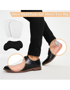 6 Pares Almohadillas para Talón y Lengua FWUNYVN - Comodidad para Zapatos 2