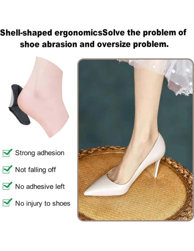 Almohadillas para Talón Rimoev - 2 Pares Antideslizantes