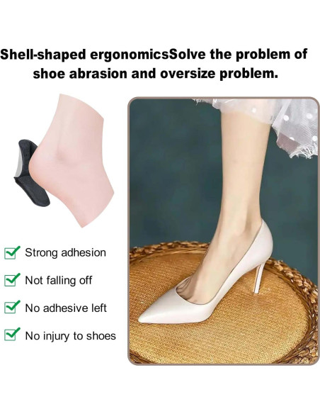 Almohadillas para Talón Rimoev - 2 Pares Antideslizantes