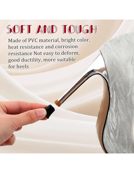 8 Pares de Protectores de Tacones Antideslizantes DIVINA VITAE