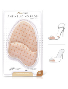 Almohadillas Antideslizantes Oro Para Tacones Abiertos - 1 Par 2