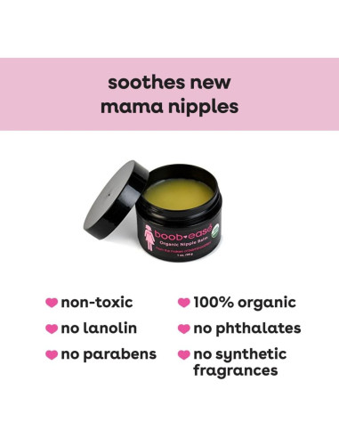 Bálsamo para Pezones Bamboobies Orgánico 28.35 g - Lactancia
