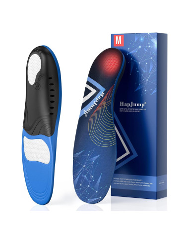 Plantillas Ortopédicas HapJump para Fascitis Plantar - Soporte Arco M