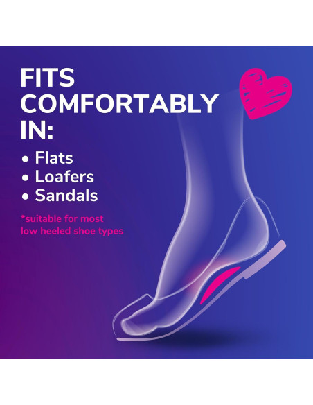 Cojines para Arco Dr. Scholl's Ama tus Flats y Sandalias 3 Pares