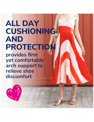 Cojines para Arco Dr. Scholl's Ama tus Flats y Sandalias 3 Pares