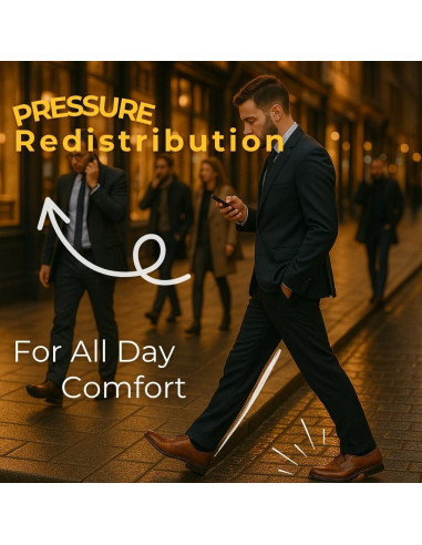 Plantillas VKTRY Plata Comodidad Todo el Día - Soporte Ergonómico