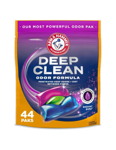 Detergente para Ropa ARM & HAMMER Power Paks 44 Cargas Aroma Radiante