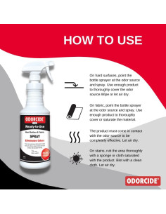 Odorcide Eliminador de Olores 32 oz Thornell - Jengibre y Especias 2