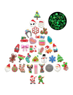 35 Accesorios de Zapatos Navidad Brillantes DNTT 2