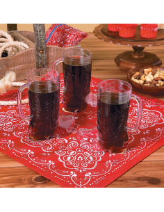 Tazas de Plástico Transparentes Fun Express - 500 ml - Paquete de 12 2