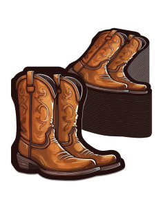 100 Servilletas de Papel Western Bota Cowboy 32x32 cm