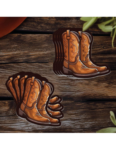 100 Servilletas de Papel Western Bota Cowboy 32x32 cm