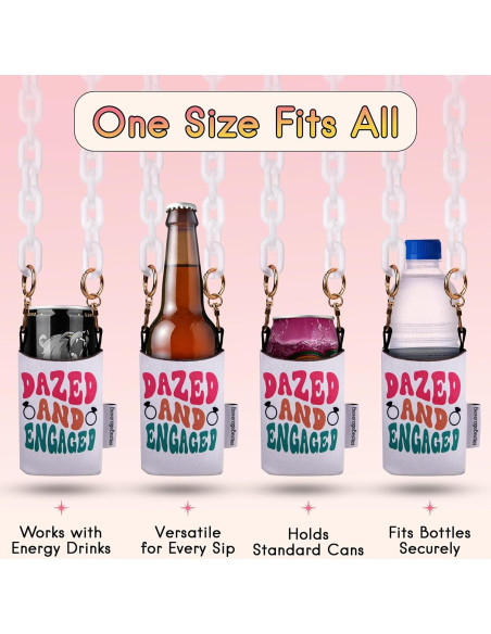 Manga Enfriadora de Neopreno Beverage Besties con Cadena Manga Enfriadora de Neopreno Beverage Besties con Cadena