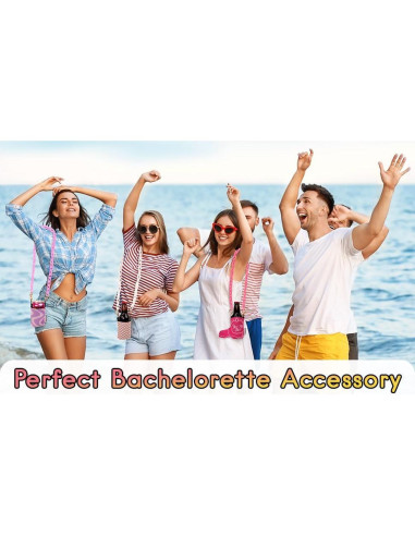 Manga Enfriadora de Neopreno Beverage Besties con Cadena