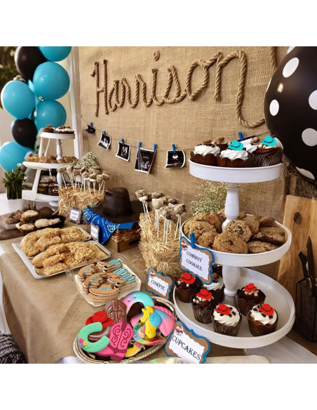 Moldes de Chocolate Palksky Vaquero 2Pcs Silicona Antiadherente