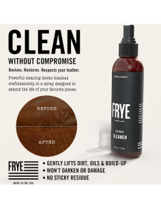 Limpiador de Cuero FRYE 177ml - No Tóxico, Hecho en EE. UU. 2