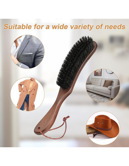 Cepillo de Pelusa Starfa de Madera de Nogal 26.9cm