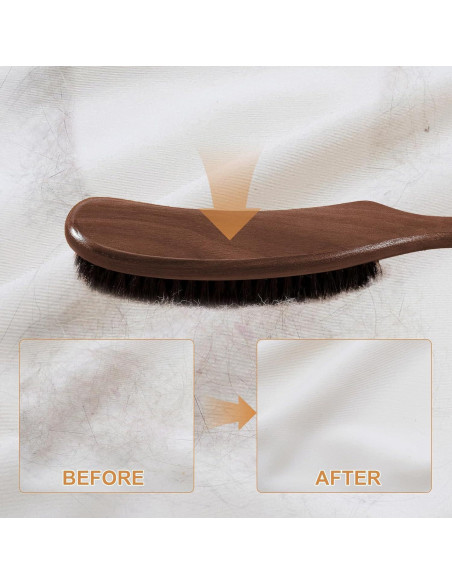 Cepillo de Pelusa Starfa de Madera de Nogal 26.9cm