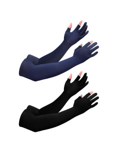 Mangas de Sol Bencailor 2 Pares UV para Hombres y Mujeres