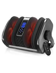 Masajeador de pies TISSCARE con calor y Shiatsu gris