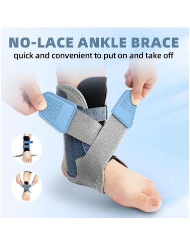 Férula para Tobillo Delianshuzi con Estabilizadores Metálicos