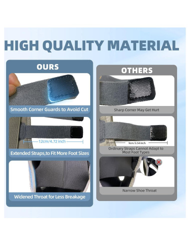 Férula para Tobillo Delianshuzi con Estabilizadores Metálicos