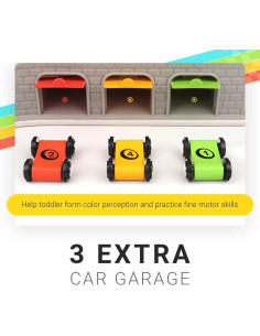 Juguete de Rampa de Coche TOP BRIGHT para Niños 2-4 Años 2