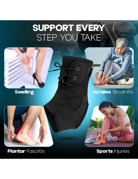 Soporte de Tobillo Ajustable Smart Sloppy - Protección Lesiones