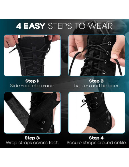 Soporte de Tobillo Ajustable Smart Sloppy - Protección Lesiones