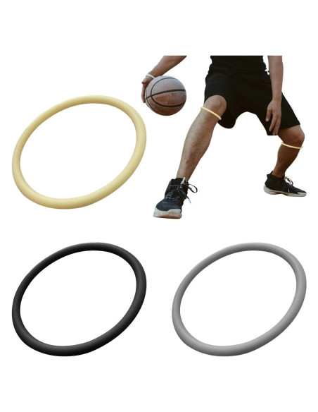 3 Piezas Correa de Tendón Patelar Silicona Alivio Dolor Rodilla