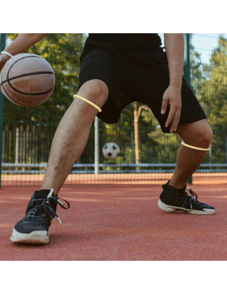 3 Piezas Correa de Tendón Patelar Silicona Alivio Dolor Rodilla