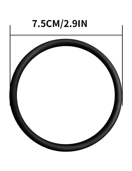 3 Piezas Correa de Tendón Patelar Silicona Alivio Dolor Rodilla